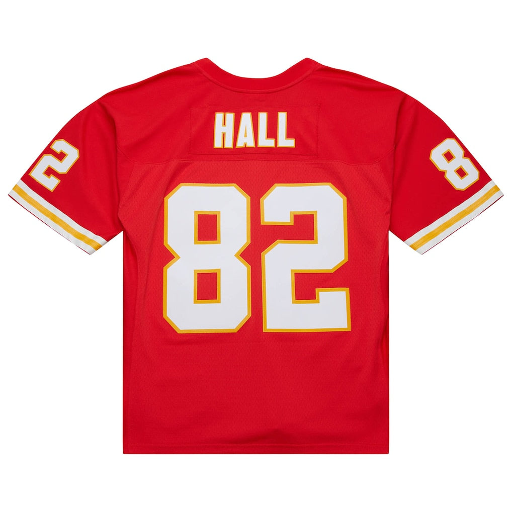 Pouc KC.Chiefs #82 Dante Hall Mitchell & Ness Red 2002 Legacy Replica Jersey