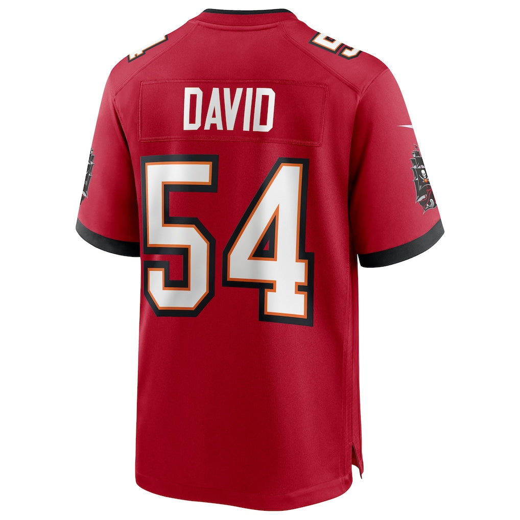 Pouc TB.Buccaneers #54 Lavonte David Red Game Jersey