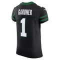 Pouc NY.Jets #1 Ahmad Sauce Gardner Black Vapor F.U.S.E. Elite Jersey