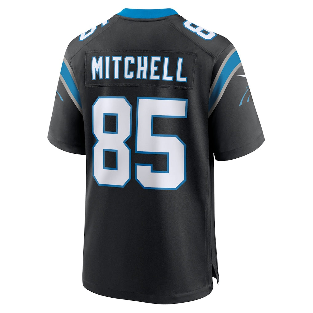 Pouc C.Panthers #85 James Mitchell Black Team Game Jersey