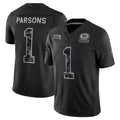 Pouc GB.Packers #1 Micah Parsons Player Black Limited 2026 Salute to Service Home Game Stitched Jerseys