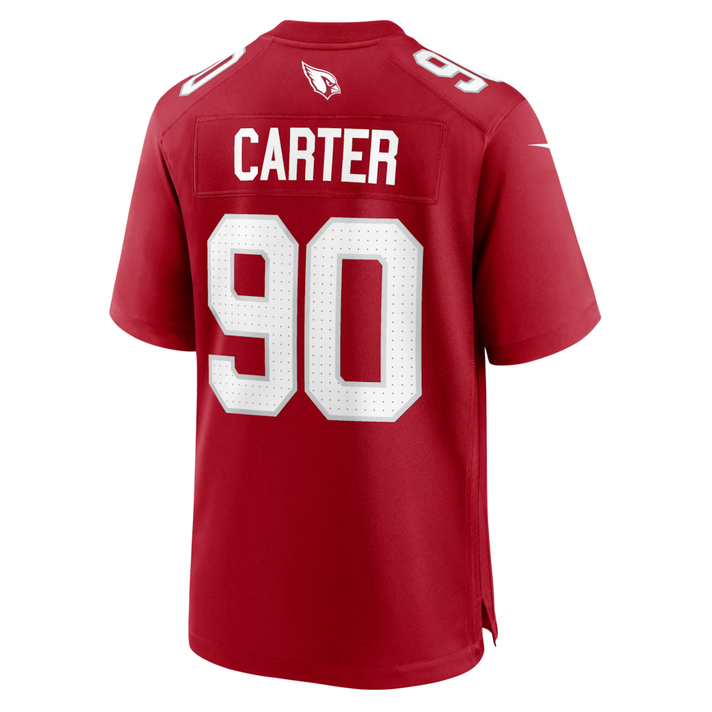 Pouc A.Cardinals #90 Zach Carter Cardinal Team Game Jersey