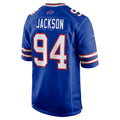 Pouc B.Bills #94 Landon Jackson Royal Team Game Jersey
