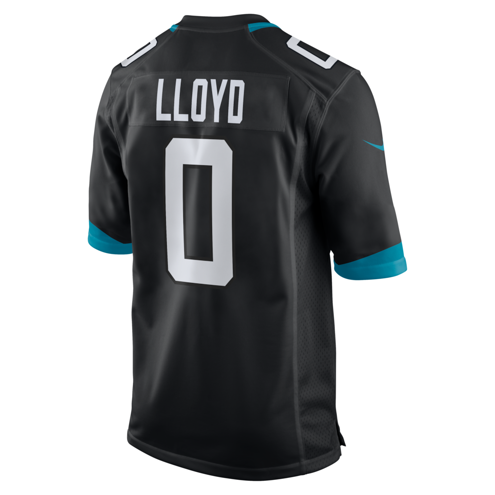 Pouc J.Jaguars #0 Devin Lloyd Black Alternate Game Jersey
