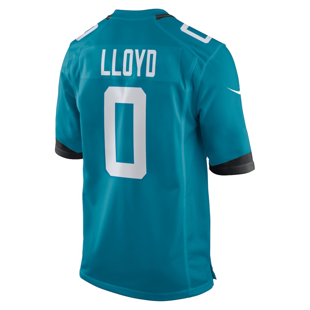Pouc J.Jaguars #0 Devin Lloyd Teal Team Game Jersey