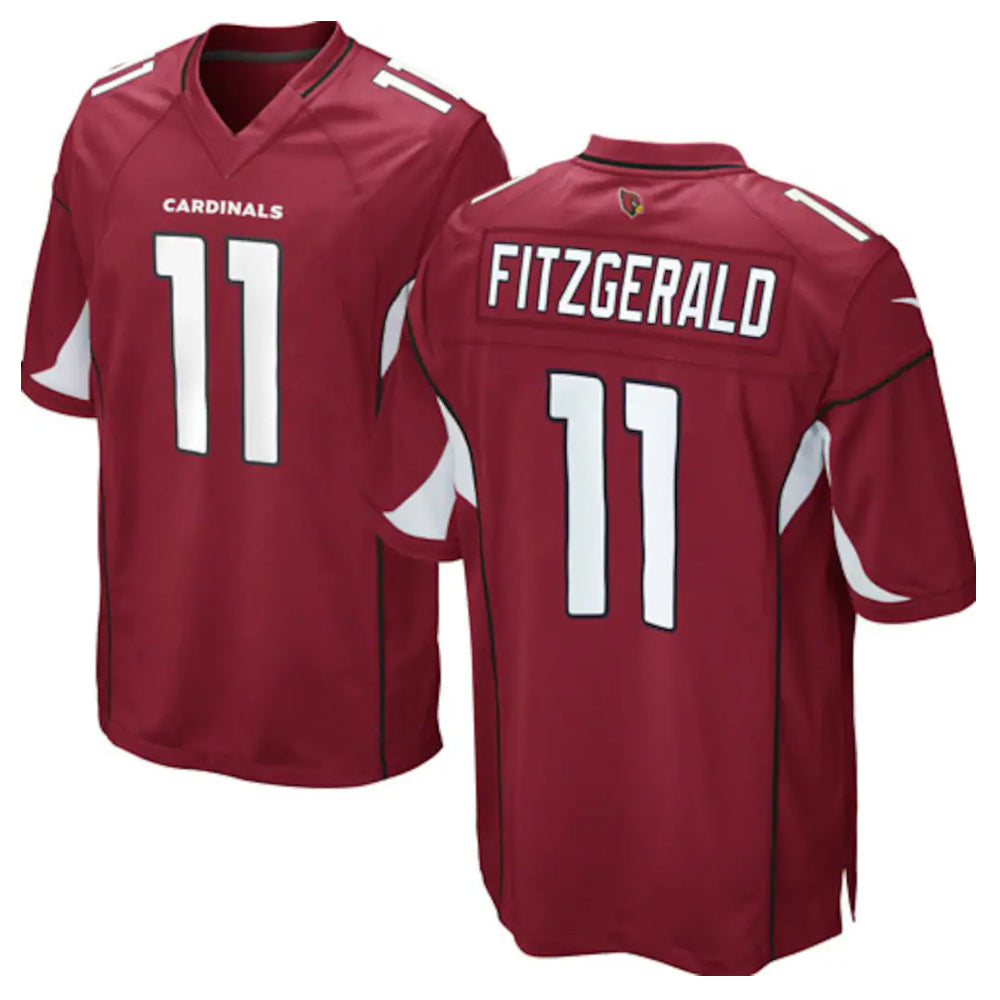 Pouc A.Cardinals #11 Larry Fitzgerald Player Cardinal Game Stitched Jerseys