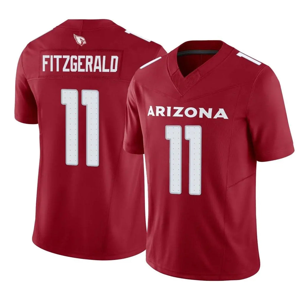 Pouc A.Cardinals #11 Larry Fitzgerald Player Cardinal Vapor F.U.S.E. Limited Home Game Stitched Jerseys