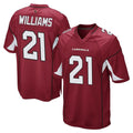 Pouc A.Cardinals #21 Garrett Williams Player Cardinal Home Game Stitched Jerseys