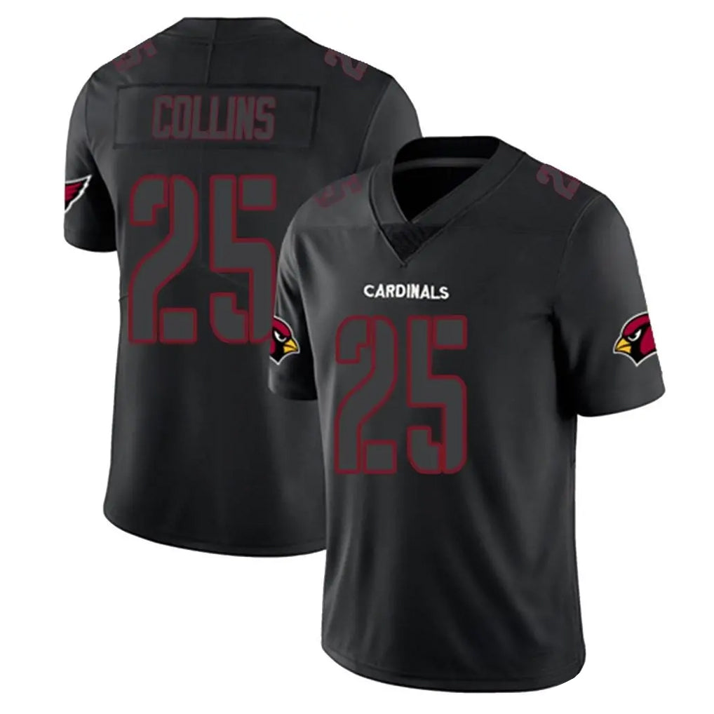 Pouc A.Cardinals #25 Zaven Collins Player Black Impact Limited Home Game Stitched Jerseys
