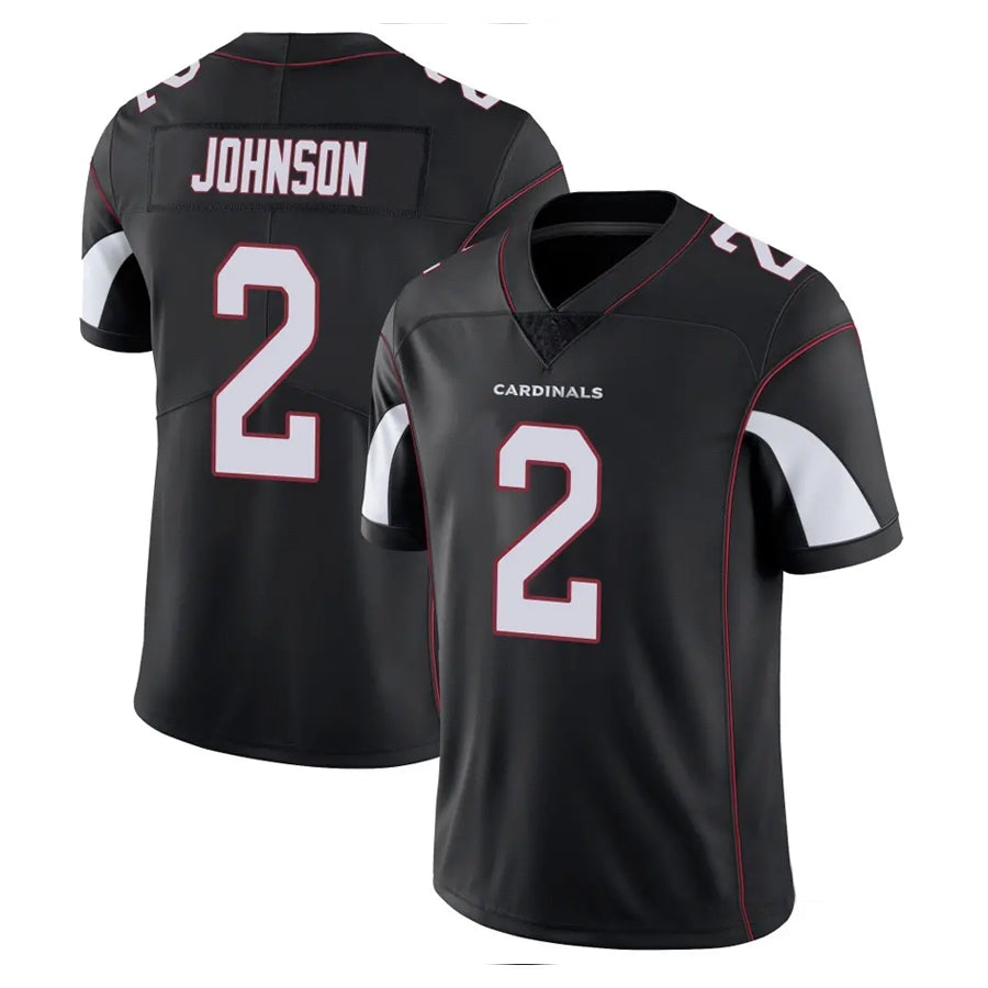 Pouc A.Cardinals #2 Will Johnson Player Black Vapor Limited Home Game Stitched Jerseys