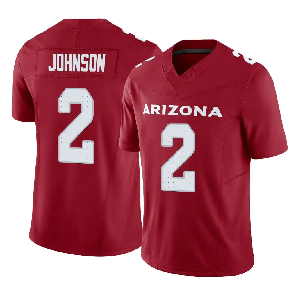 Pouc A.Cardinals #2 Will Johnson Player Cardinal Vapor F.U.S.E. Limited Home Game Stitched Jerseys