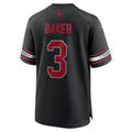 Pouc A.Cardinals #3 Budda Baker Player Black Game Stitched  Jerseys