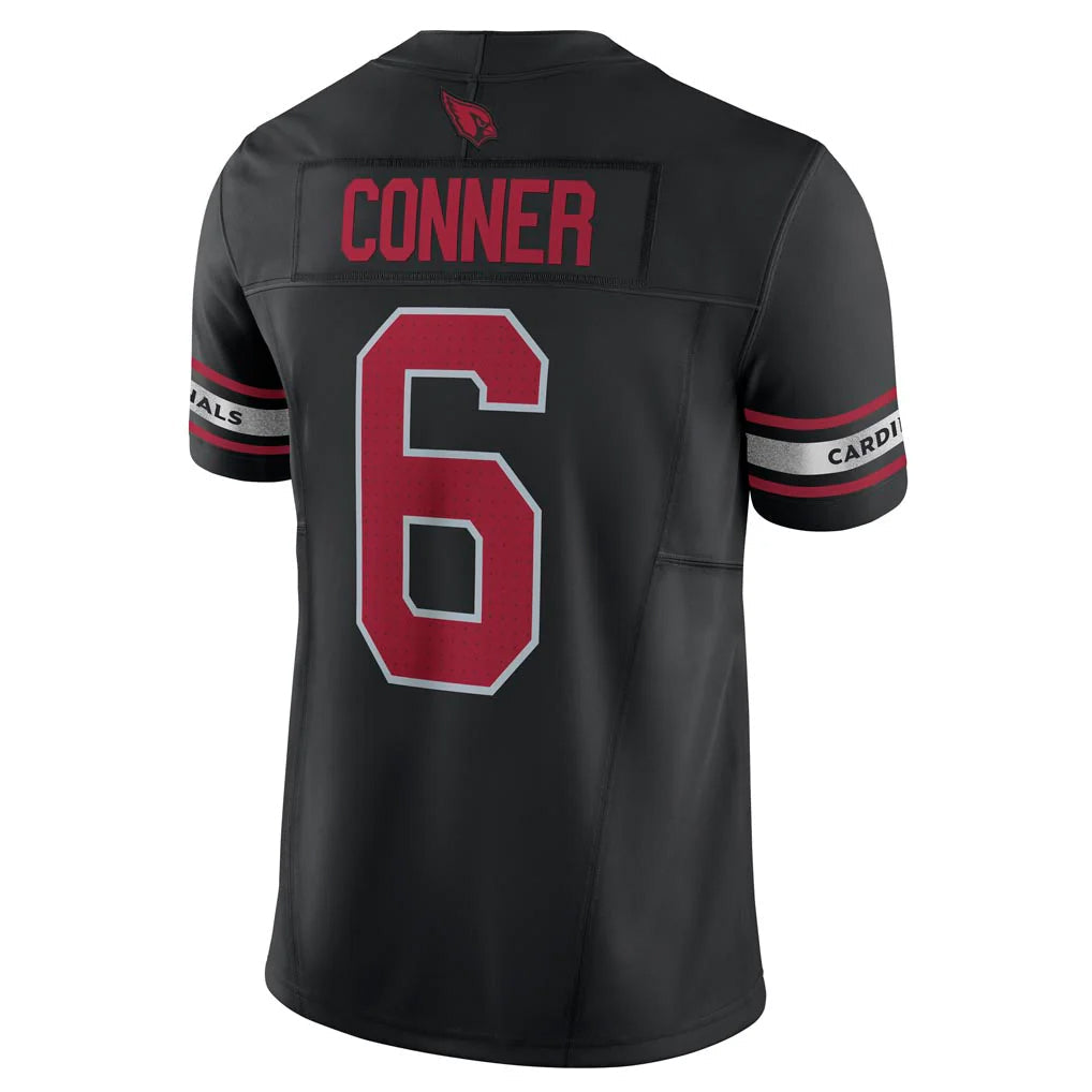 Pouc A.Cardinals #6 James Conner Player Black Vapor F.U.S.E. Limited Stitched Jerseys
