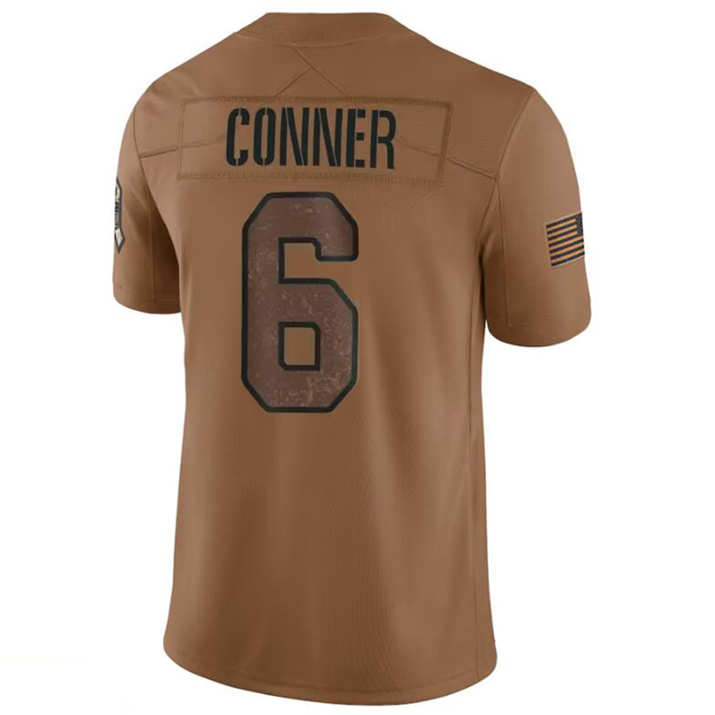 Pouc A.Cardinals #6 James Conner Player Brown Limited Salute To Service Game Stitched Jerseys