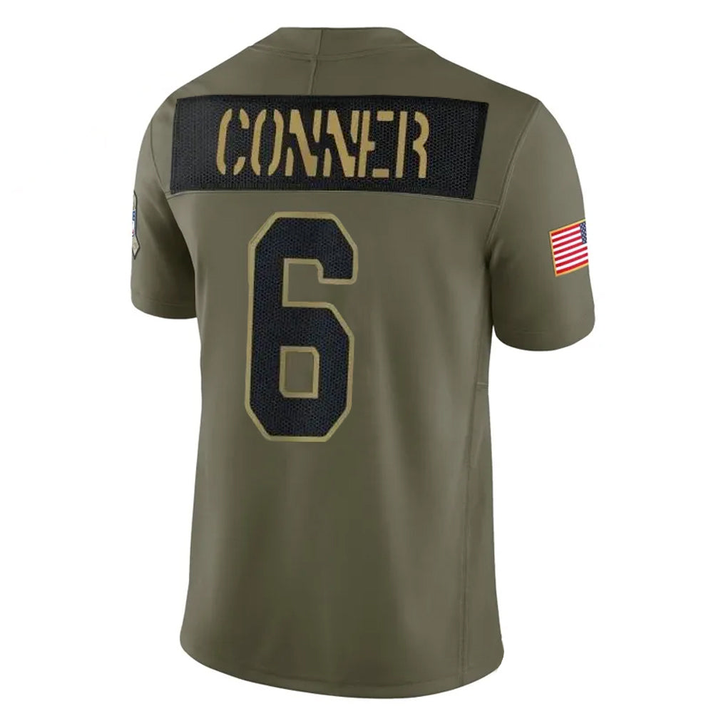 Pouc A.Cardinals #6 James Conner Player Olive Salute To Service Home Game Stitched Jerseys