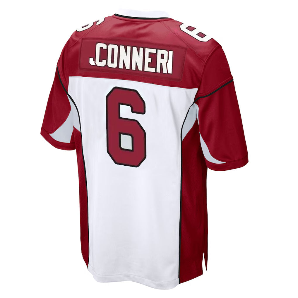 Pouc A.Cardinals #6 James Conner Player White Cardinal Home Game Stitched Jerseys
