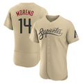 Pouc A.Diamondbacks #14 Gabriel Moreno Player Gold City Connect Stitched Jerseys