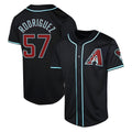 Pouc A.Diamondbacks #57 Eduardo Rodriguez Player Black Limited Alternate Stitched Jersey
