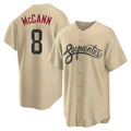 Pouc A.Diamondbacks #8 James McCann Player Gold Replica 2026 City Connect Cool Stitched Jersey