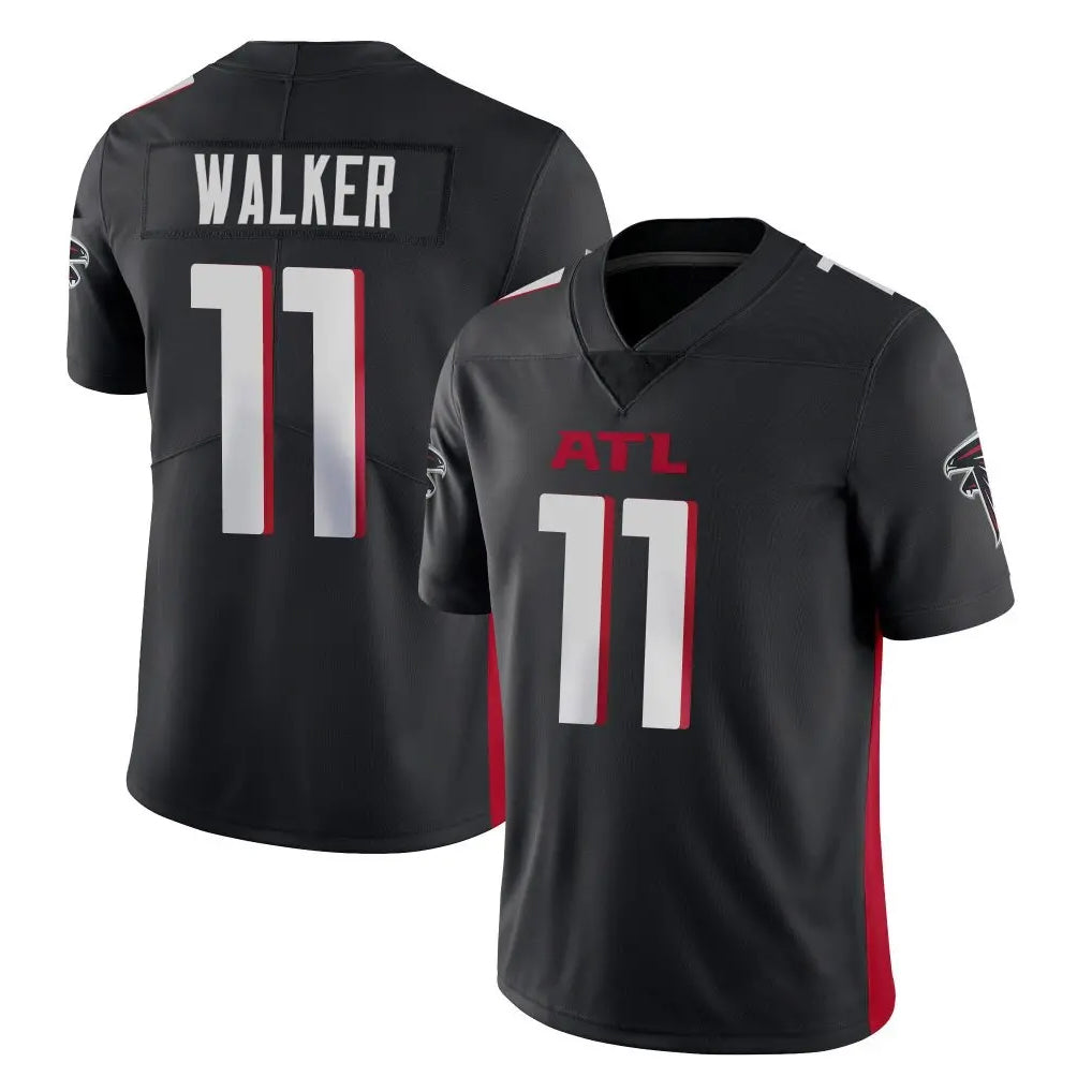 Pouc A.Falcons #11 Jalon Walker Player Black Vapor Untouchable Limited Home Game Stitched Jerseys