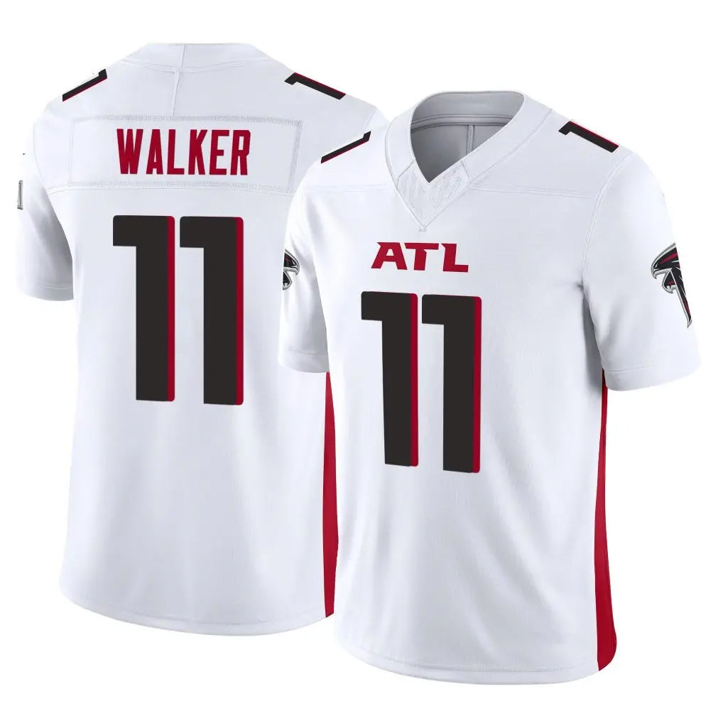 Pouc A.Falcons #11 Jalon Walker Player White Vapor F.U.S.E. Limited Stitched Jerseys