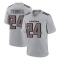 Pouc A.Falcons #24 A.J. Terrell Jr. Branch Player Gray Fashion Home Game Stitched Jerseys