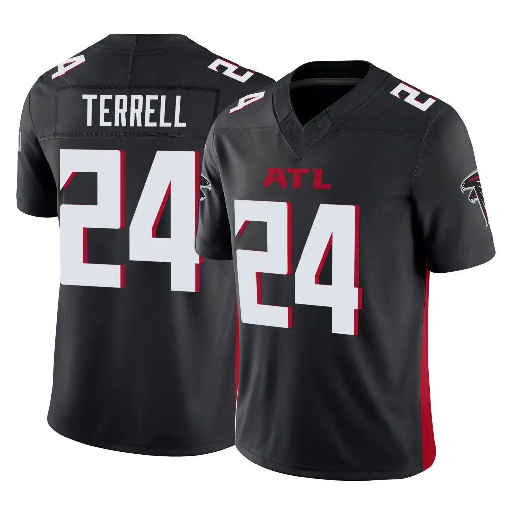 Pouc A.Falcons #24 A.J. Terrell Jr. Player Black Vapor F.U.S.E. Limited Stitched Jerseys