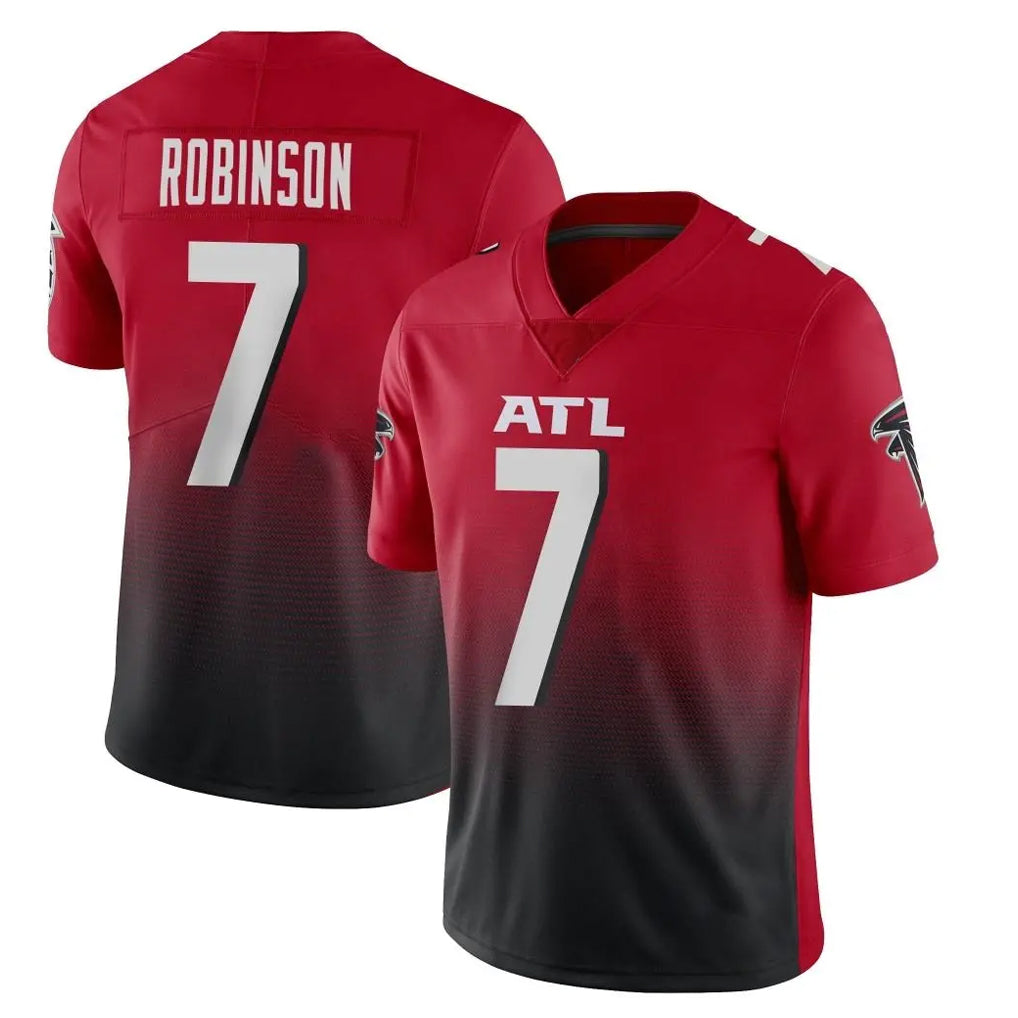 Pouc A.Falcons #7 Bijan Robinson Player Red Vapor Untouchable Limited Home Game Stitched Jerseys