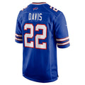 Pouc B.Bills #22 Ray Davis Player Royal Home Game Stitched Jerseys