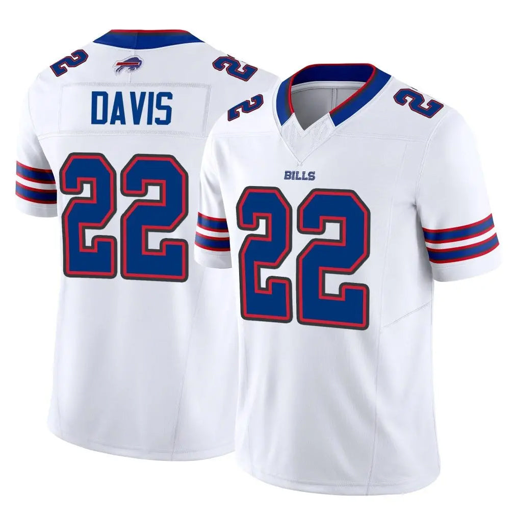 Pouc B.Bills #22 Ray Davis Player White Vapor F.U.S.E. Limited Stitched Jerseys