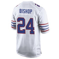 Pouc B.Bills #24 Cole Bishop Player White Alternate Limited Home Game Stitched Jerseys