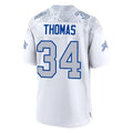 Pouc B.Bills #34 Thurman Thomas Player White Rivalries Collection Game Stitched Jerseys