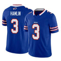 Pouc B.Bills #3 Damar Hamlin Player Royal Vapor F.U.S.E. Limited Home Game Stitched Jerseys