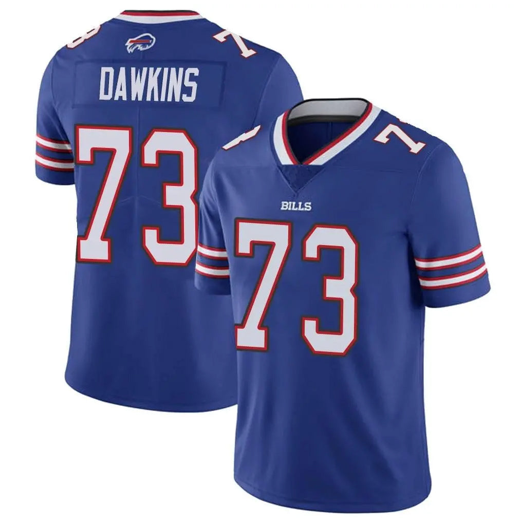 Pouc B.Bills #73 Dion Dawkins Player Royal Vapor Untouchable Limited Stitched Jerseys