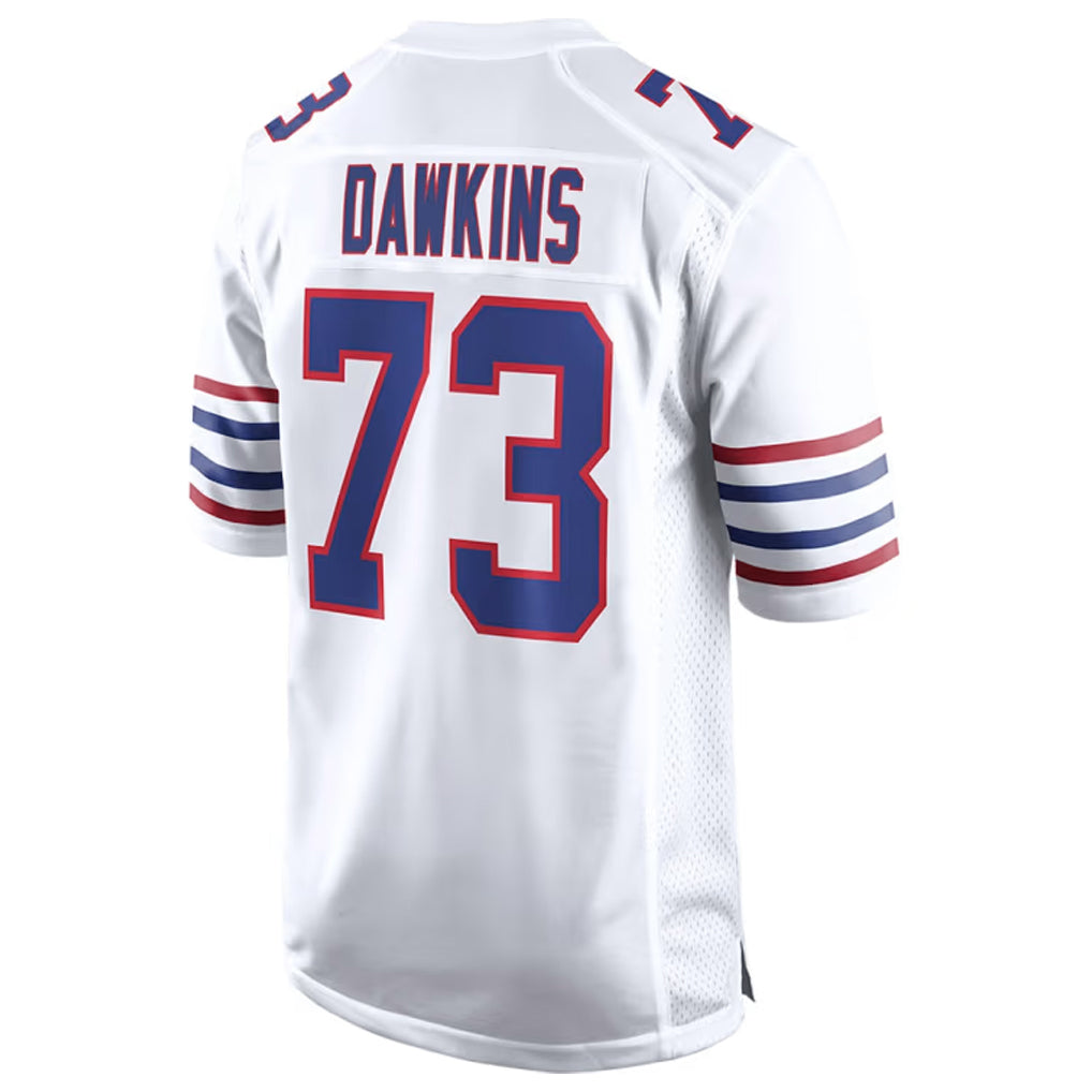Pouc B.Bills #73 Dion Dawkins Player White Alternate Limited Home Game Stitched Jerseys
