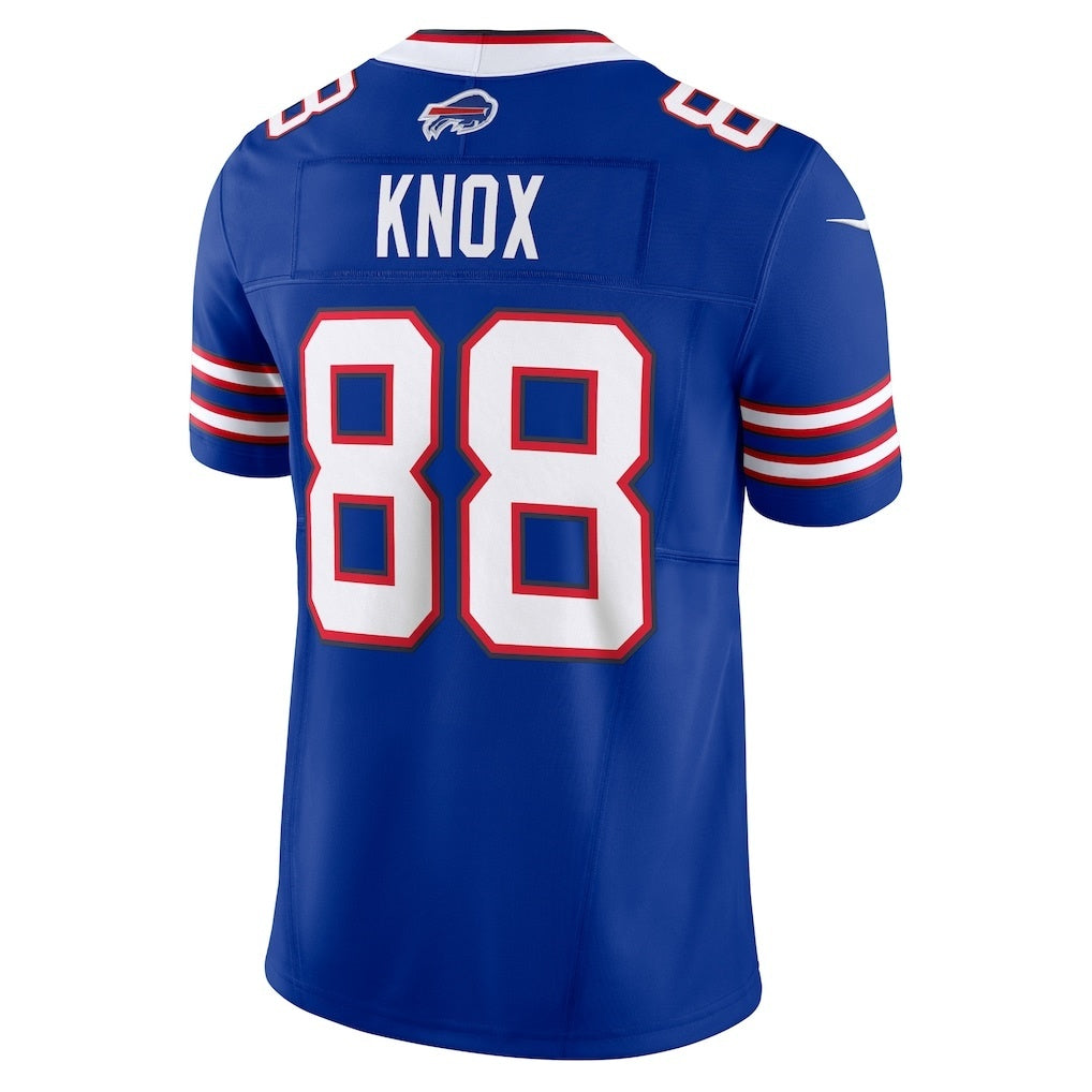 Pouc B.Bills #88 Dawson Knox Royal Vapor F.U.S.E. Limited Stitched Jerseys