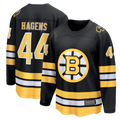 Pouc B.Bruins #44 James Hagens Black Breakaway Stitched Jerseys