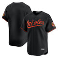 Pouc B.Orioles Black Limited Home Game Blank Player Stitched Jerseys