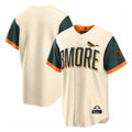 Pouc B.Orioles Cream 2026 City Connect Home Blank Player Stitched Jerseys