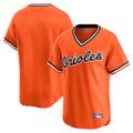 Pouc B.Orioles Orange Cooperstown Collection Limited T-shirt Home Blank Player Stitched Jerseys