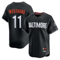 Pouc B.Orioles #11 Jordan Westburg Player Black City Connect Limited Home Game Stitched Jerseys