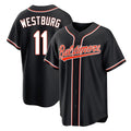 Pouc B.Orioles #11 Jordan Westburg Player Black Snake Skin City Home Game Stitched Jerseys