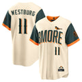 Pouc B.Orioles #11 Jordan Westburg Player Cream 2026 City Connect Home Game Stitched Jerseys