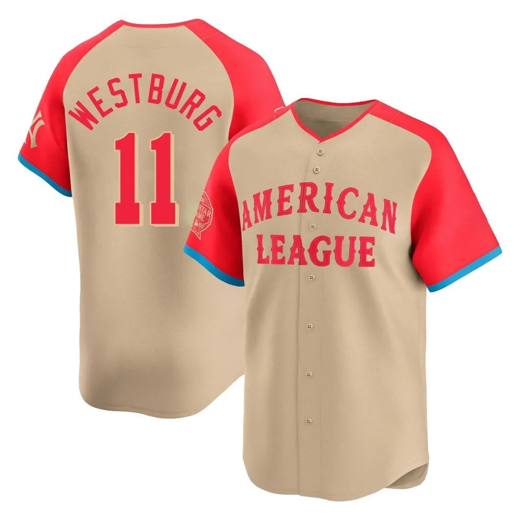 Pouc B.Orioles #11 Jordan Westburg Player Cream American League All-Star Limited Home Game Stitched Jerseys