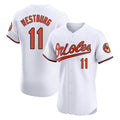 Pouc B.Orioles #11 Jordan Westburg Player White Limited Elite Home Game Stitched Jerseys