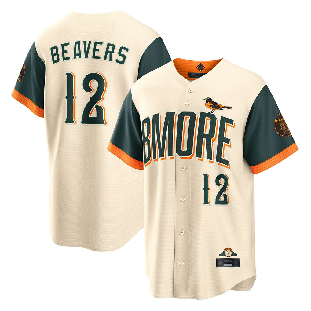 Pouc B.Orioles #12 Dylan Beavers Player Cream 2026 City Connect Home Game Stitched Jerseys