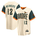 Pouc B.Orioles #12 Dylan Beavers Player Cream 2026 City Connect Home Game Stitched Jerseys