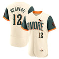 Pouc B.Orioles #12 Dylan Beavers Player Cream 2026 City Connect Limited Elite Home Game Stitched Jerseys