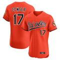 Pouc B.Orioles #17 Colton Cowser Player Orange Limited Elite Home Game Stitched Jerseys