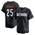 Pouc B.Orioles #25 Pete Alonso Player Black City Connect Limited Home Game Stitched Jerseys